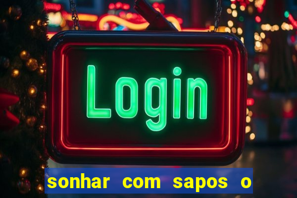 sonhar com sapos o que significa